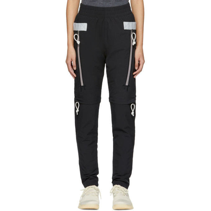 Photo: adidas DAY ONE Black Drop Tapered Wind Lounge Pants