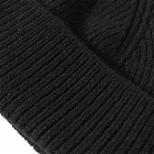 Organic Basics Men's Recycled Cashmere Beanie in Black
