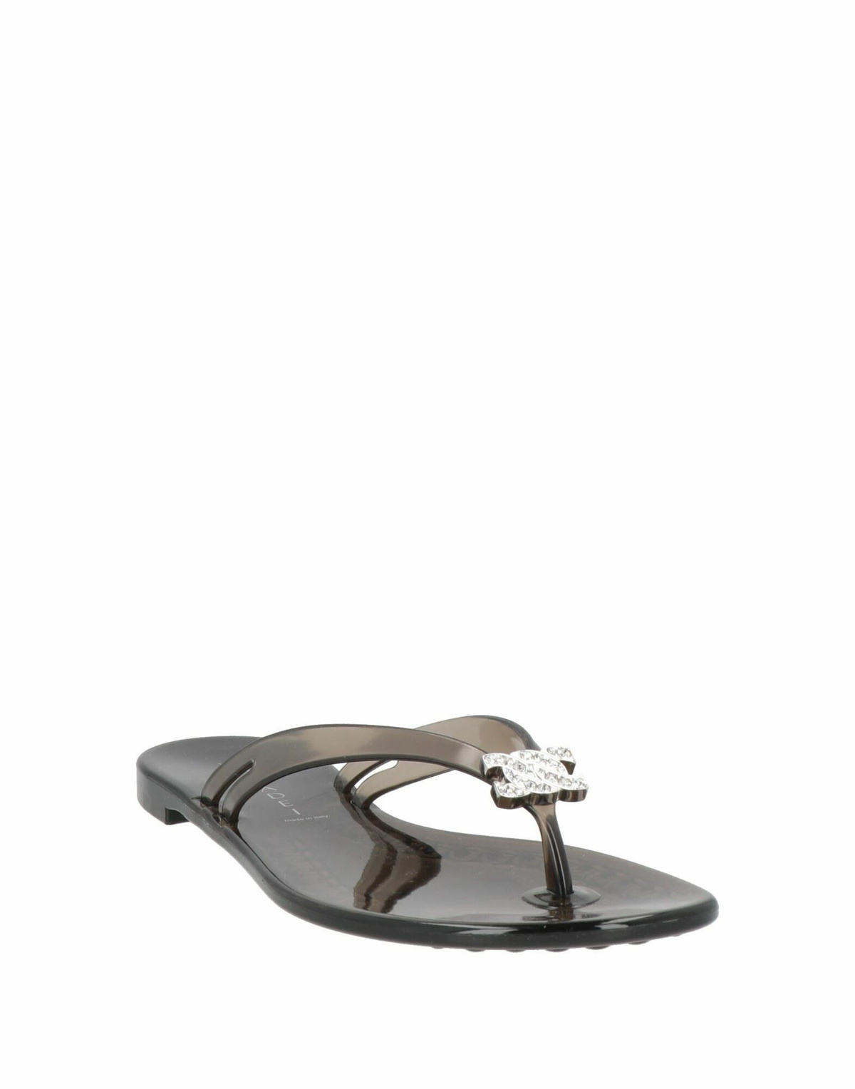 Casadei Womens Thong sandal in Black