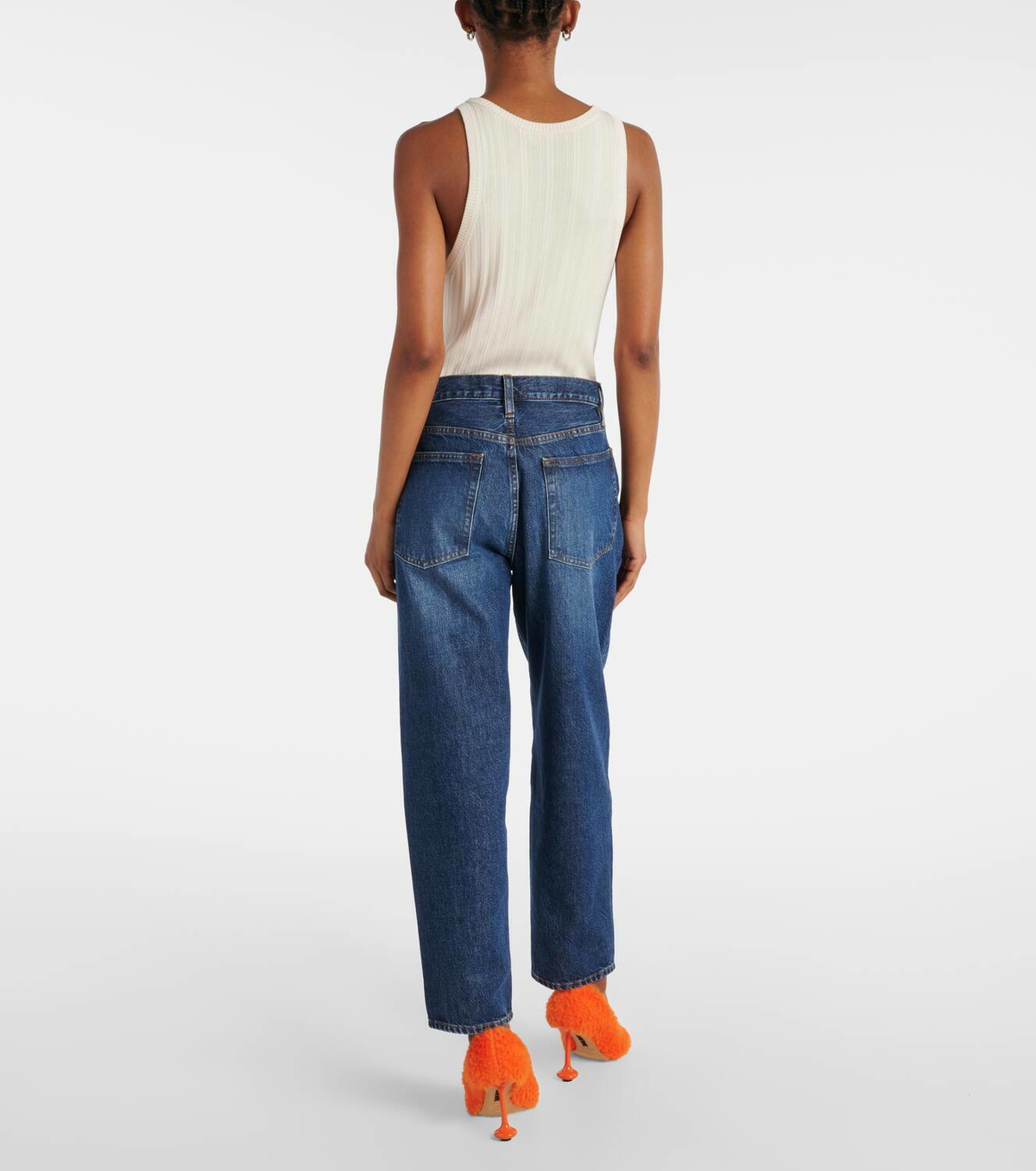【Frame】ザ Candle high-riseワイドレッグジーンズ Frame The Candle high-rise wide-leg jeans Frame Denim