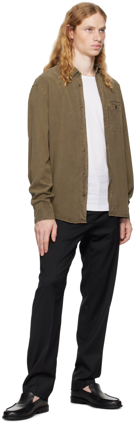 Filippa K Khaki Zachary Shirt