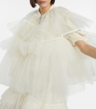 Simone Rocha - Tiered tulle jacket