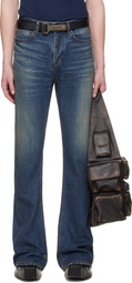 Balenciaga Blue Bootcut Jeans