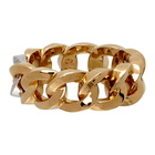 Versace Gold Medusa Chain Ring