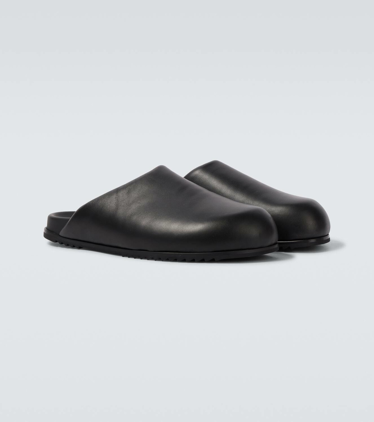 【RICK OWENS】 Granola レザー ミュール ☆関税送料込み☆ Rick Owens Granola leather mules Rick Owens