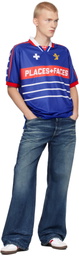 PLACES+FACES Blue 'P+F' Kit Polo