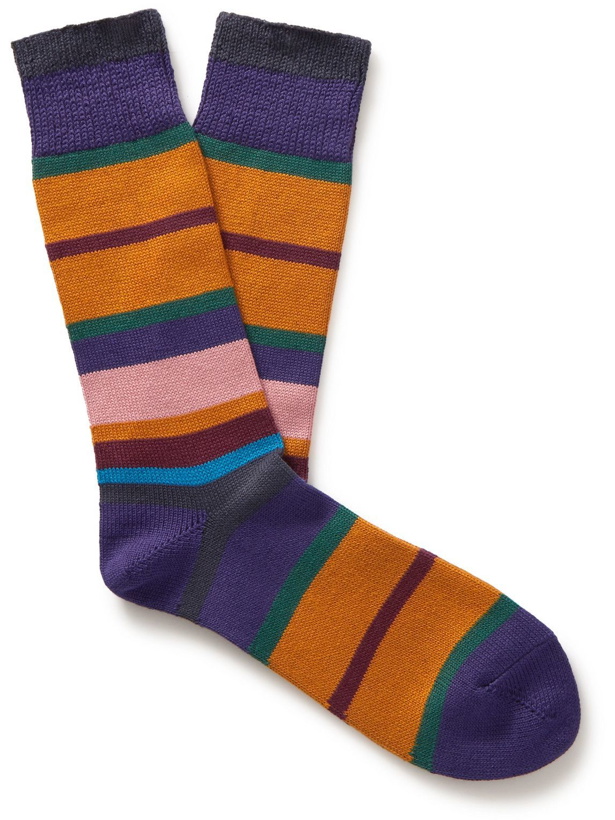 Photo: Anonymous ism - Striped Knitted Socks