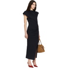 Isabel Marant Black Nadela Midi Dress