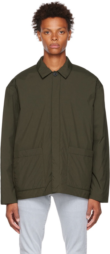 Photo: FRAME Green Puffy Workwear Jacket