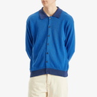YMC Men's Rat Pack Cardigan in Blue/Navy