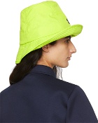 Nina Ricci SSENSE Exclusive Green Tall Bucket Hat