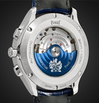 Piaget - Polo S Automatic 42mm Stainless Steel and Alligator Watch, Ref. No. G0A43002 - Blue