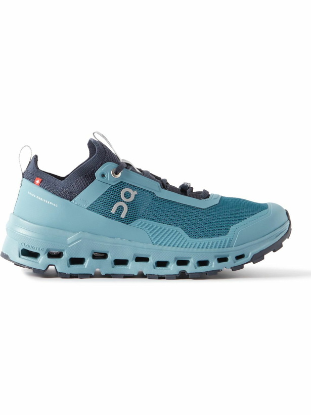 Photo: ON - Cloudultra 2 Rubber-Trimmed Mesh Sneakers - Blue