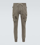 Rick Owens Mastodon cotton jersey cargo pants