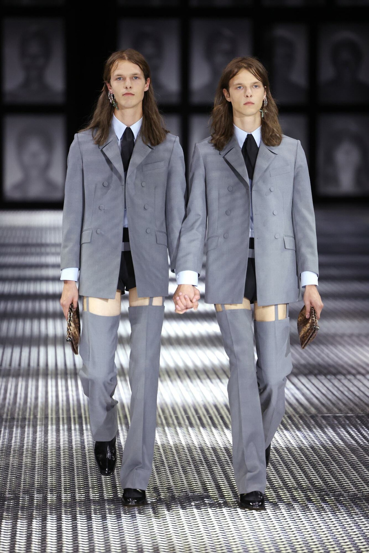 Gucci - Canvas suit Gucci