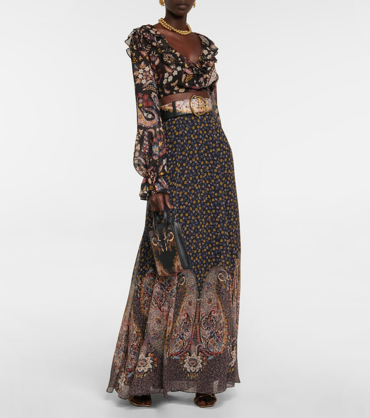 Etro - Paisley silk maxi skirt Etro