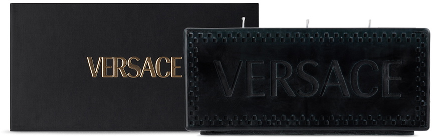 Versace Black Brick Logomania Candle