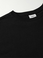 WTAPS - Standart Logo-Print Cotton-Jersey T-Shirt - Black