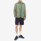 Norse Projects Men's Jorn Tab Series Overshirt in Dried Sage Green