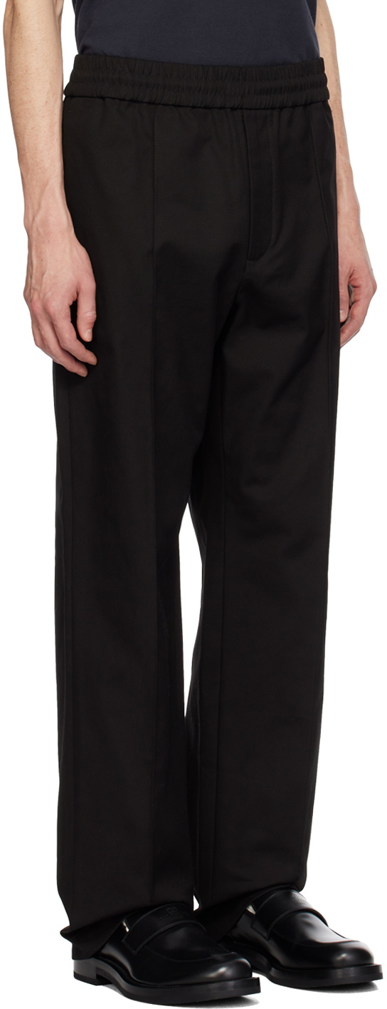 Valentino Black Pinched Seam Trousers Valentino