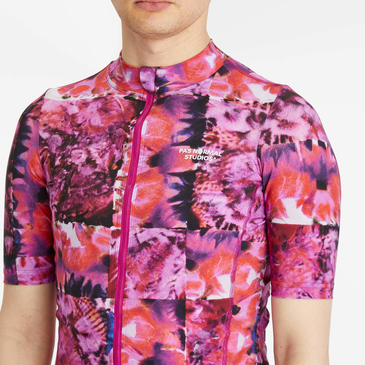 Pas Normal Studios Men's Essential Jersey in Kaleidoscope Pink