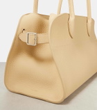 The Row Margaux 12 leather shoulder bag