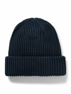 ON - Studio Logo-Appliquéd Ribbed Cotton-Blend Beanie