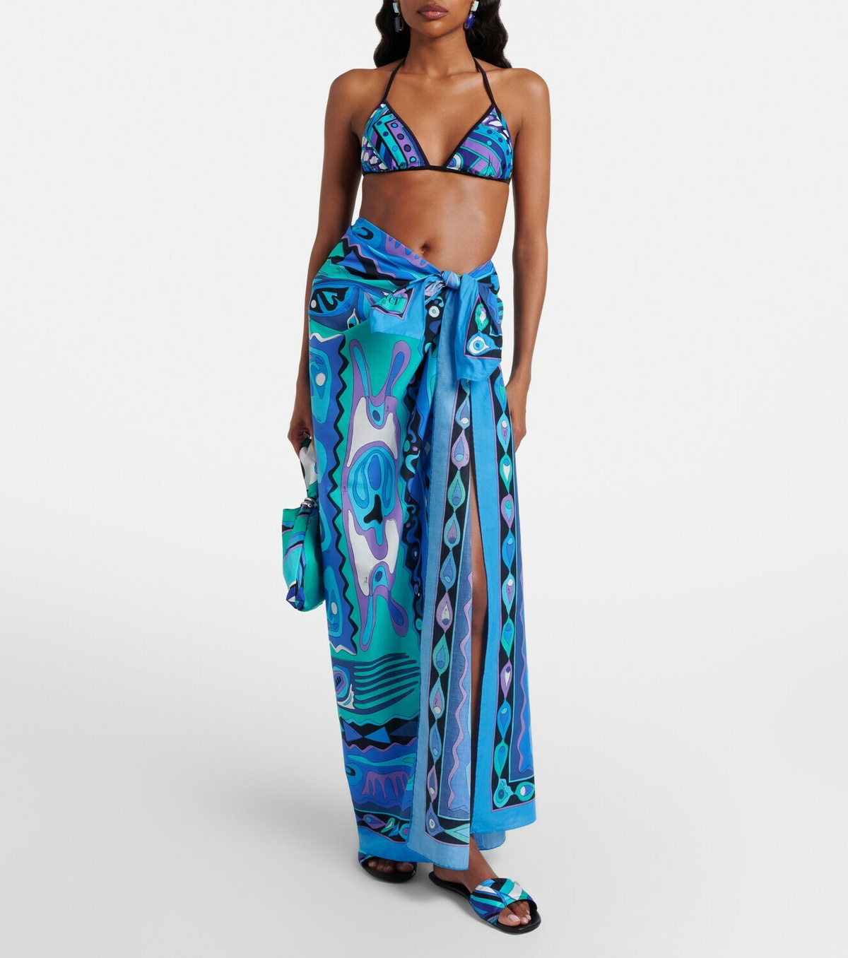 Pucci Angoli cotton cover-up