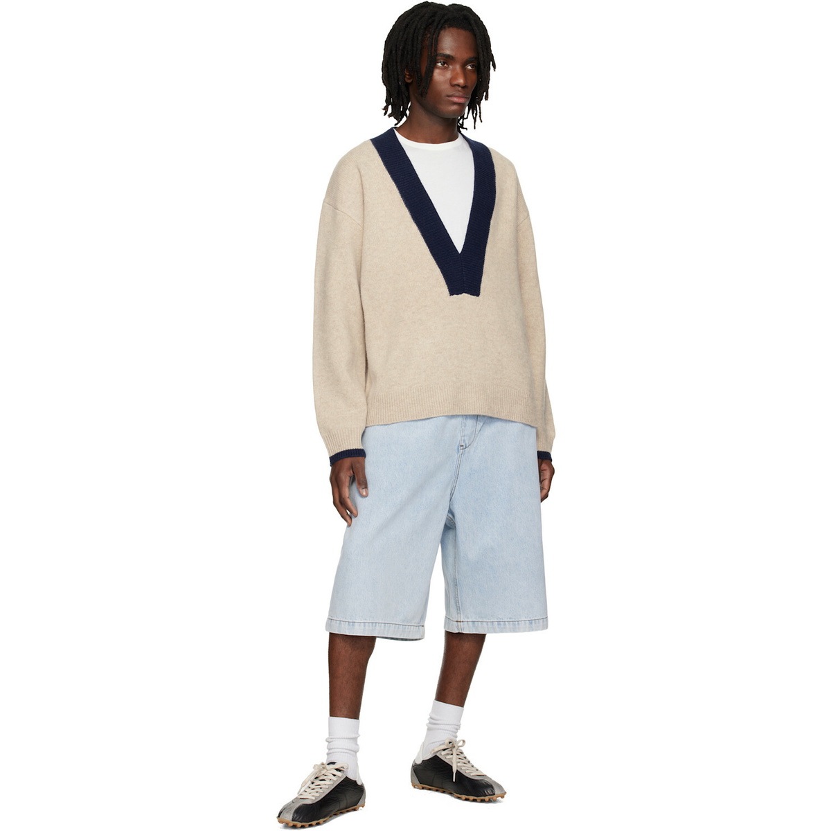Entire Studios Blue Spar Shorts