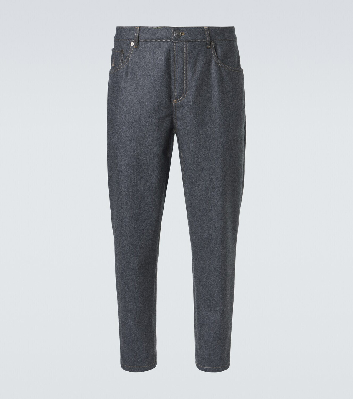 Brunello Cucinelli Virgin wool straight pants