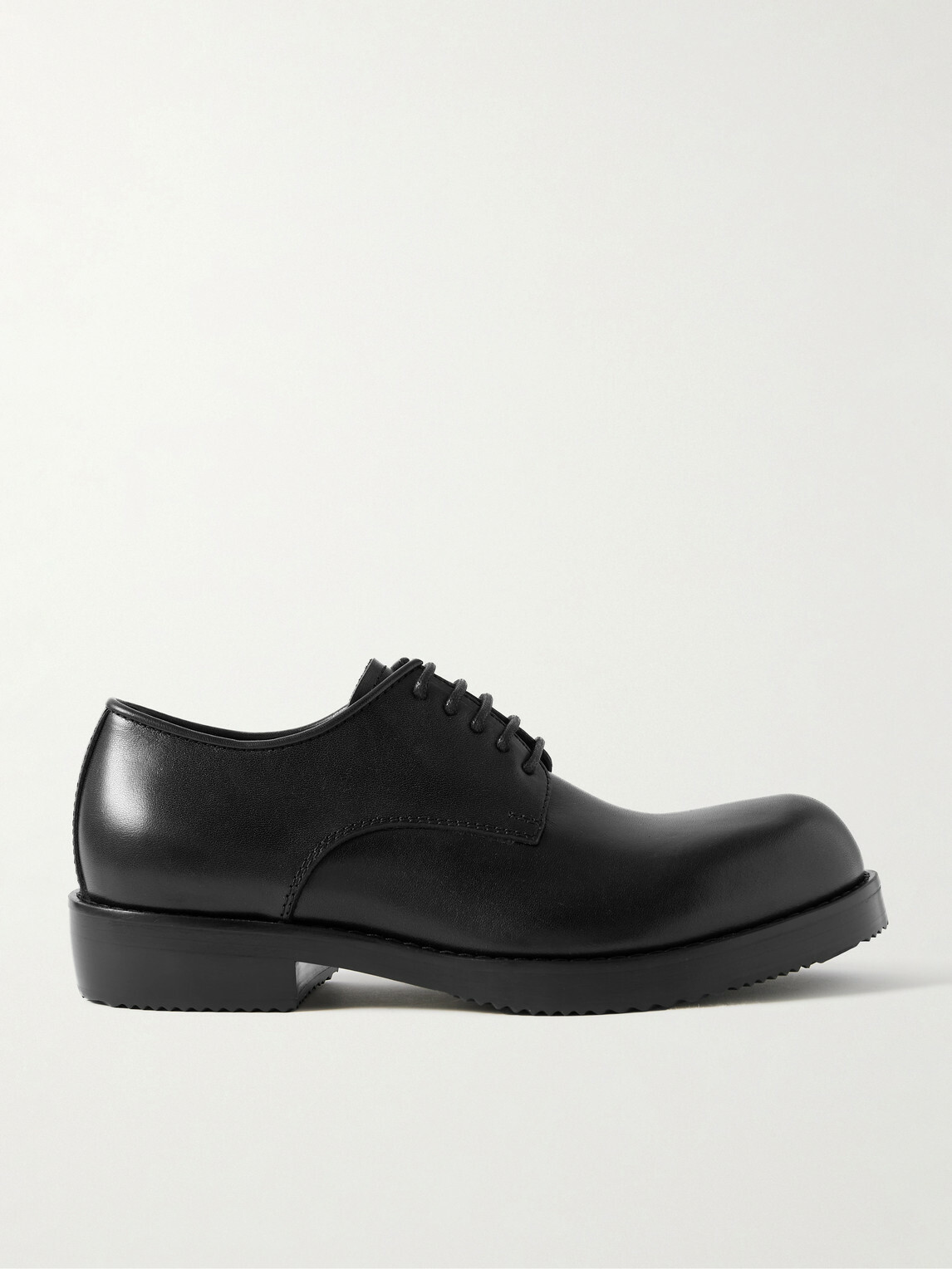 Dries Van Noten - Leather Derby Shoes - Black