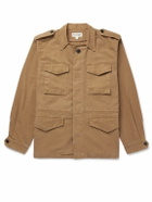 Nili Lotan - Charlie Cotton-Blend Canvas Jacket - Brown