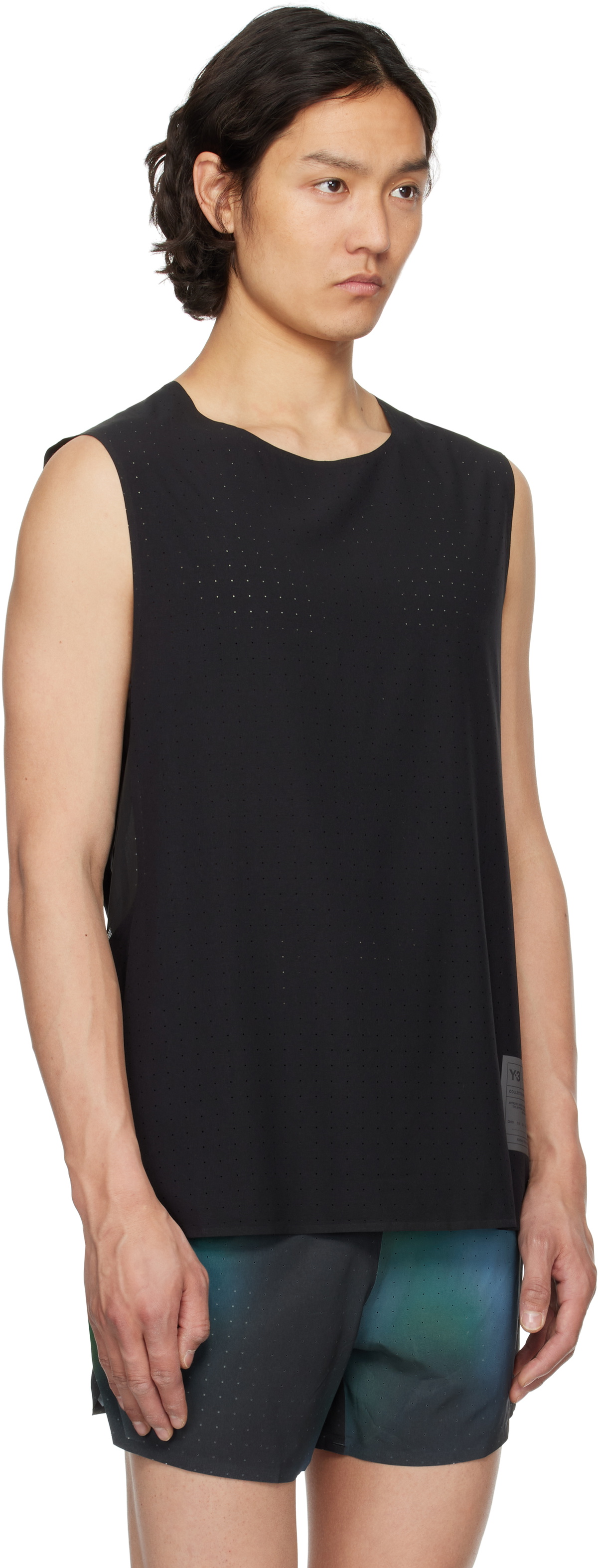 Y-3 Black Running Tank Top