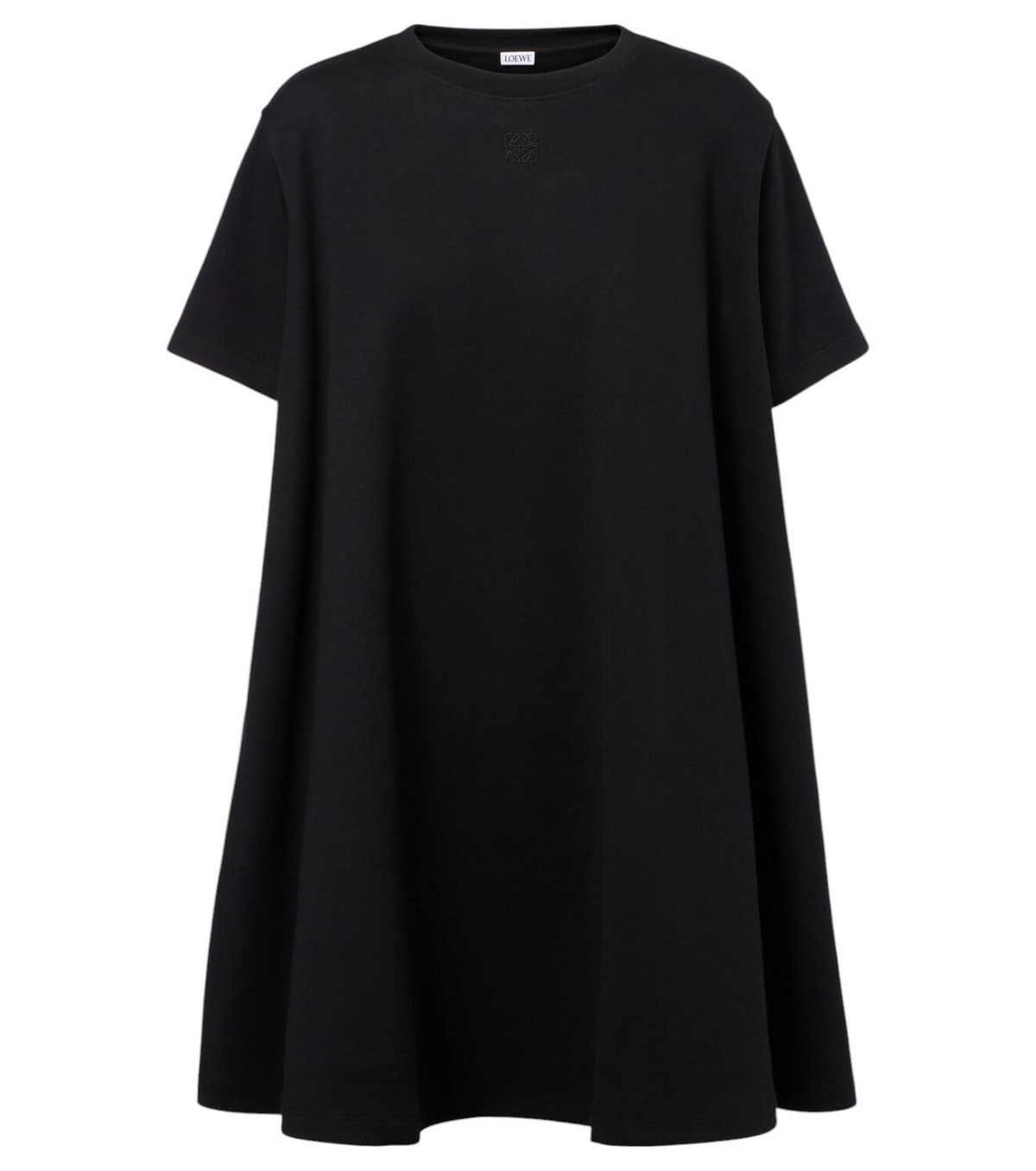 Loewe Printed Tech Fabric Mini Dress Loewe