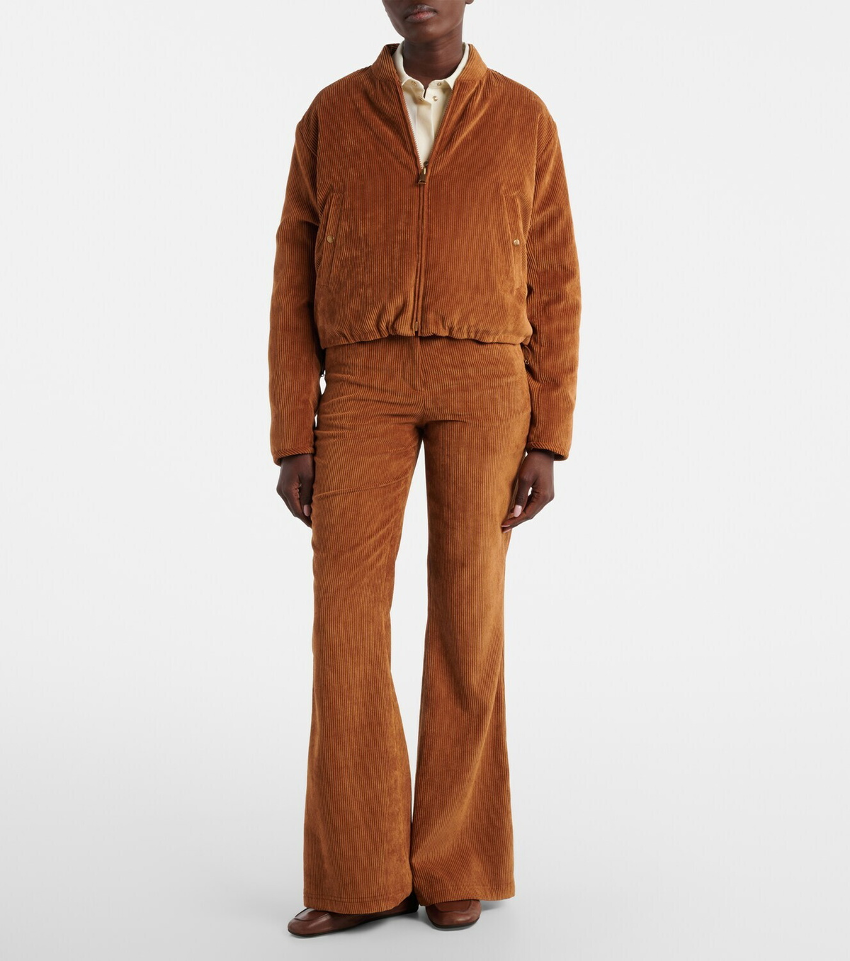 Moncler Corduroy flared pants