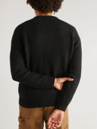 Carhartt WIP - Anglistic Wool-Blend Sweater - Black