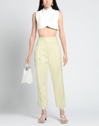 Peserico Womens Pants Pastel in Yellow