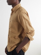Kartik Research - Checked Cotton Shirt - Neutrals