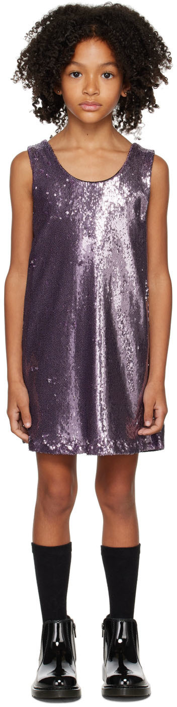 msgm sequin dress MSGM Sequin Long Dress - Gold Dresses, Clothing - W3G42774