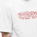 Wood Wood Men's Bobby shatter logo T-Shirt in White