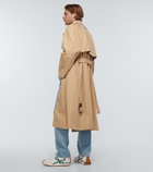 Loewe - Double flap cotton trench coat