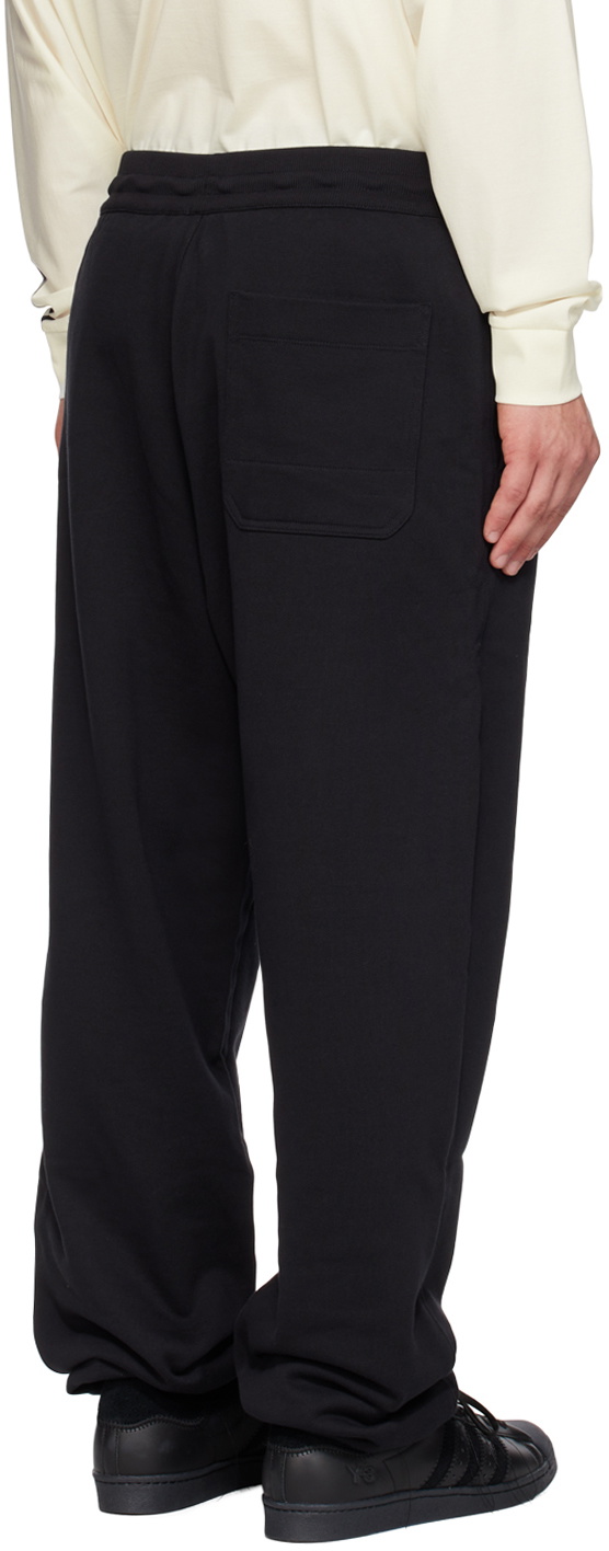 Y-3: Black Straight Sweatpants