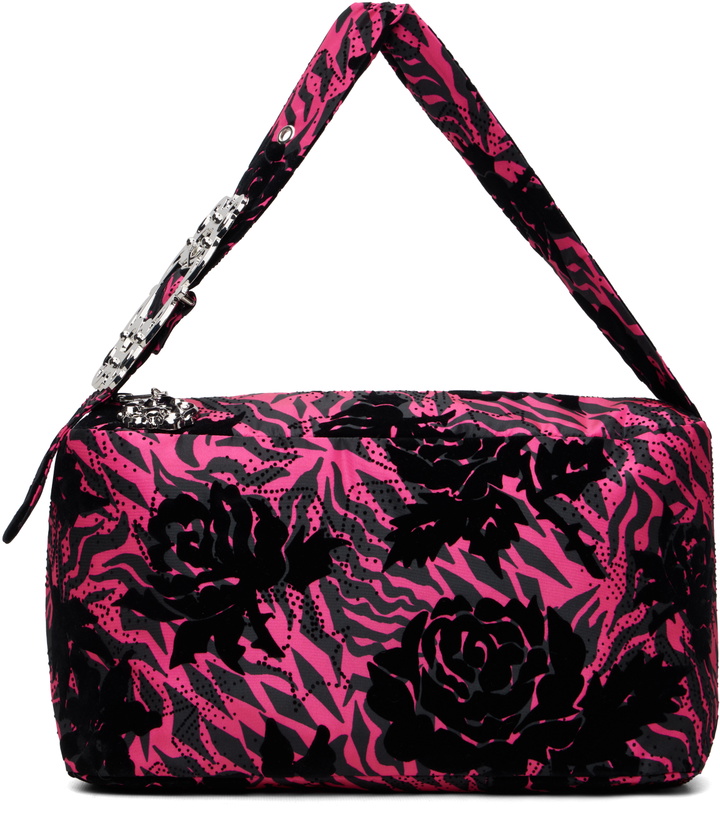 Photo: Chopova Lowena Pink Tigey Taffeta Bag
