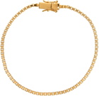 Tom Wood Gold Square Bracelet