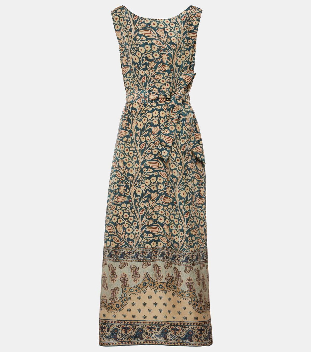 Loro Piana Kiko printed silk maxi dress Loro Piana