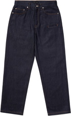 Still Kelly Indigo Raw Denim 6 Pocket Jeans