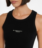 Givenchy Paris logo cotton tank top