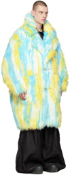 Chen Peng Multicolor Sully Coat