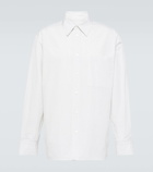 Bottega Veneta Checked cotton and linen shirt