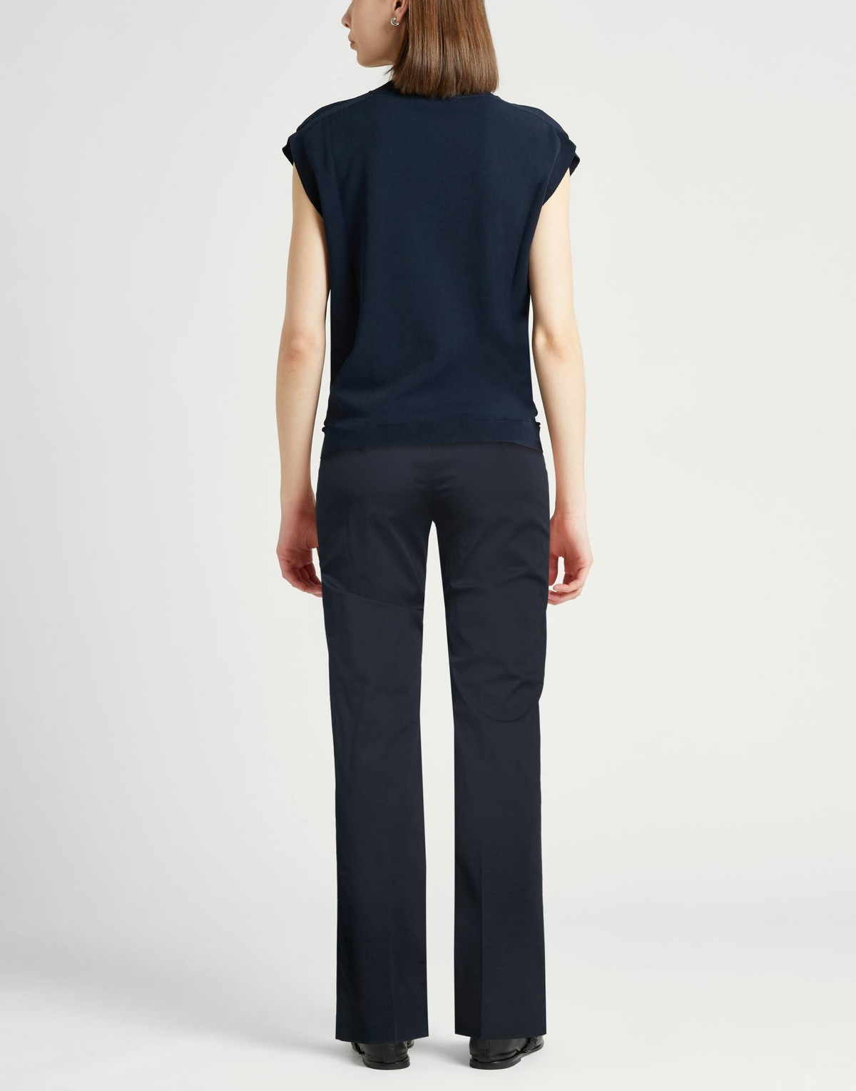 Peserico Sign Womens Pants Midnight in Blue